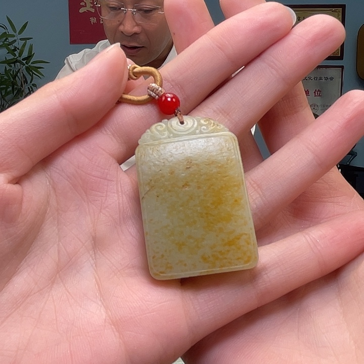 和田玉颈饰未镶嵌Z*y