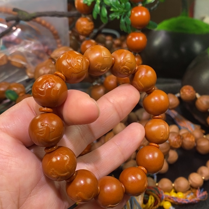 橄榄核手串/手链糊*