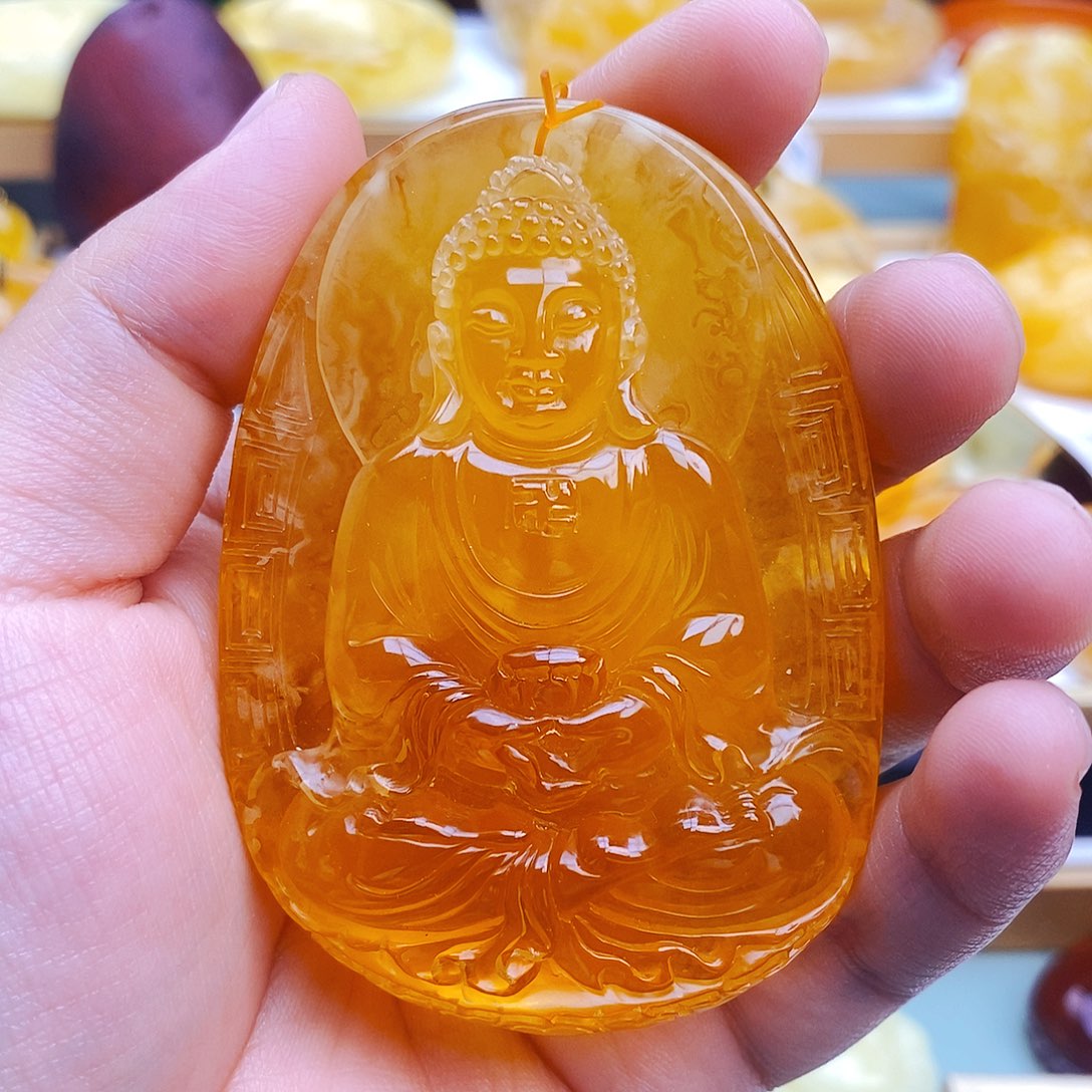 蜜蜡颈饰未镶嵌天然保真假一赔十26