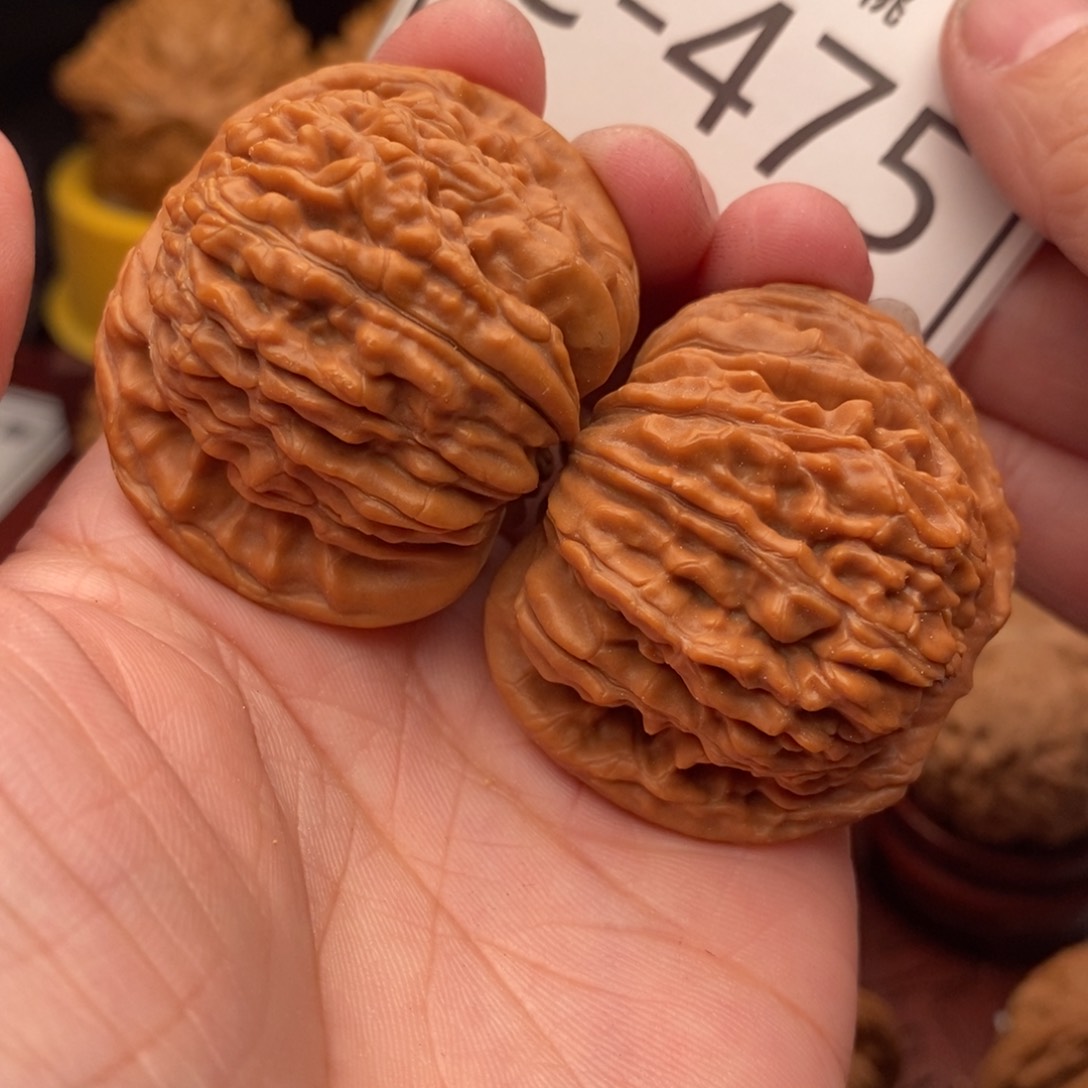 文玩核桃把件汉高楼42