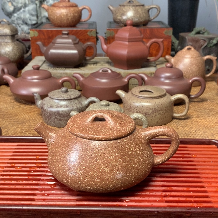 茶壶紫砂400cc大石瓢