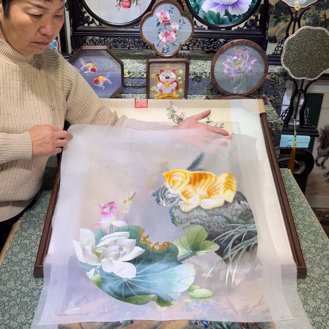 刺绣手工苏绣工艺