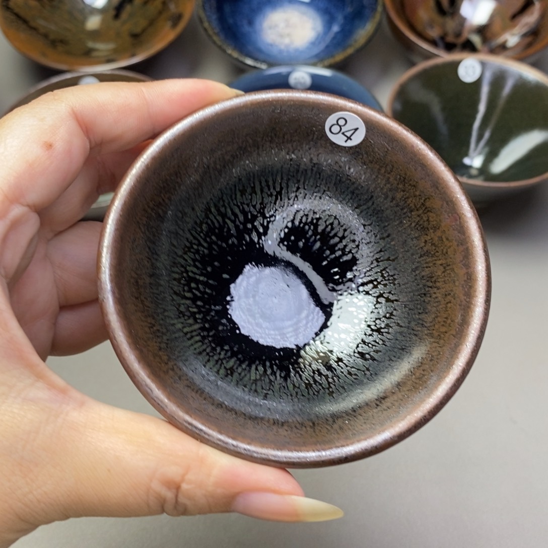 茶盏建窑建盏主人杯