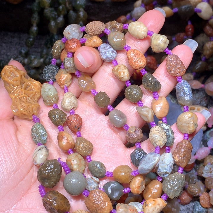 玛瑙/玉髓珠宝半成品未镶嵌