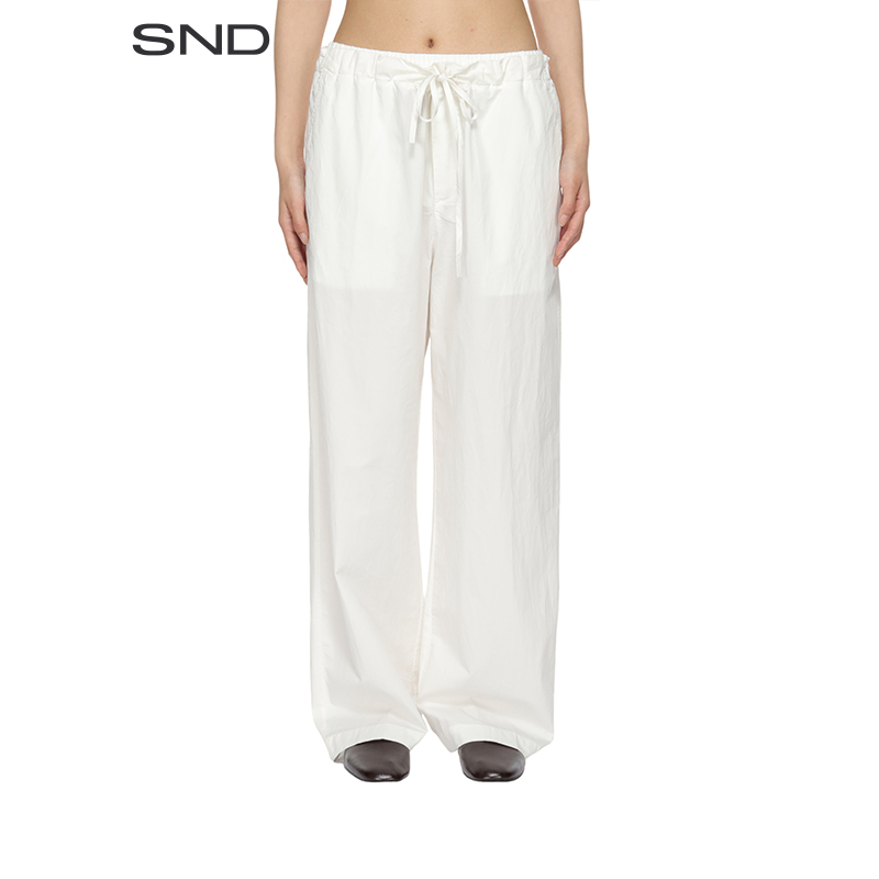 【YEARLY PLAN 设计师品牌】SND SS25 低腰直筒长裤