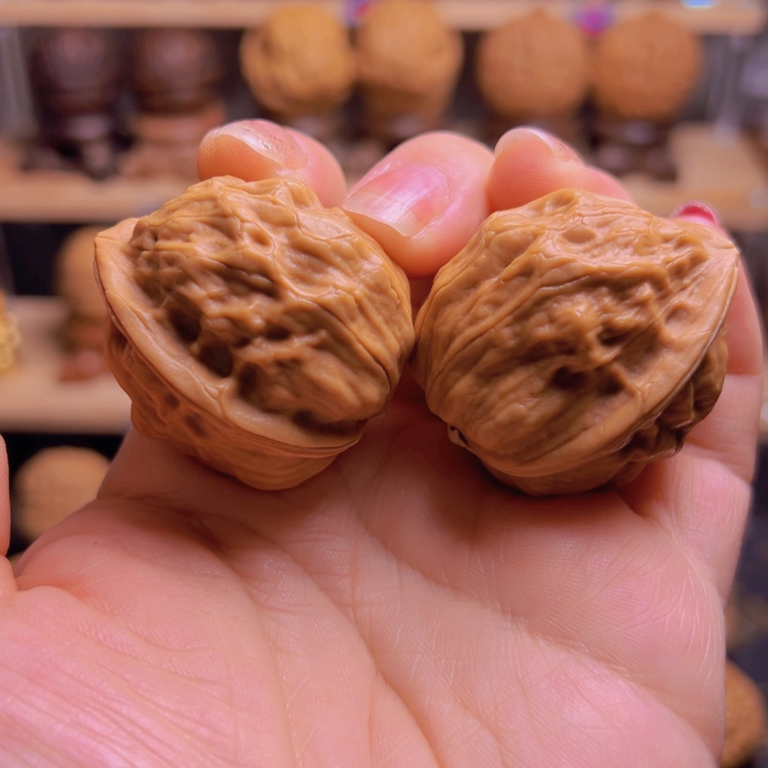 吊坠文玩核桃23w荷叶金蟾39尺