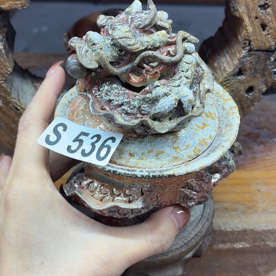 陶园柴烧，精品高货S536瑕