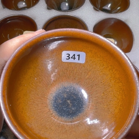 茶盏原矿原釉柴烧建盏