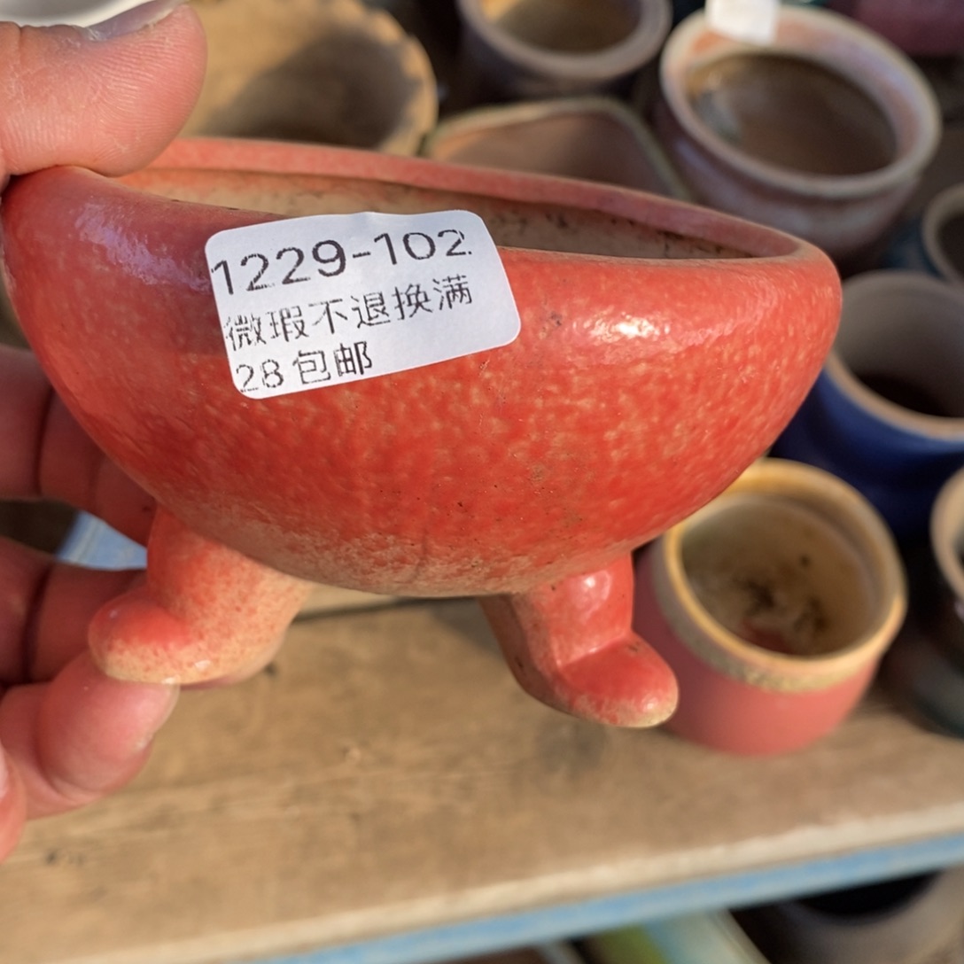 102号花盆内9.5高6.5