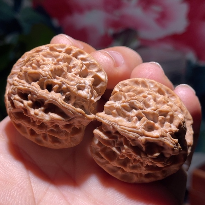 @***风吊坠文玩核桃     40