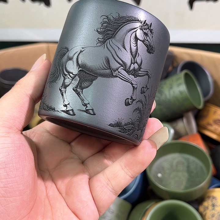 茶杯紫砂全手工紫砂主人杯