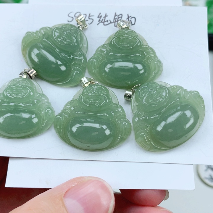 翡翠银S925镶嵌颈饰多样性发其1