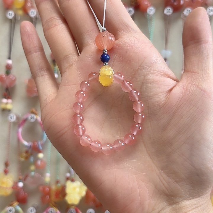 南红玛瑙未镶嵌吊坠(不含链)