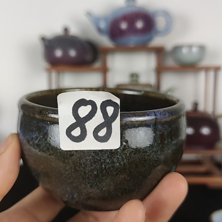 犊泉钧窑作品摆件