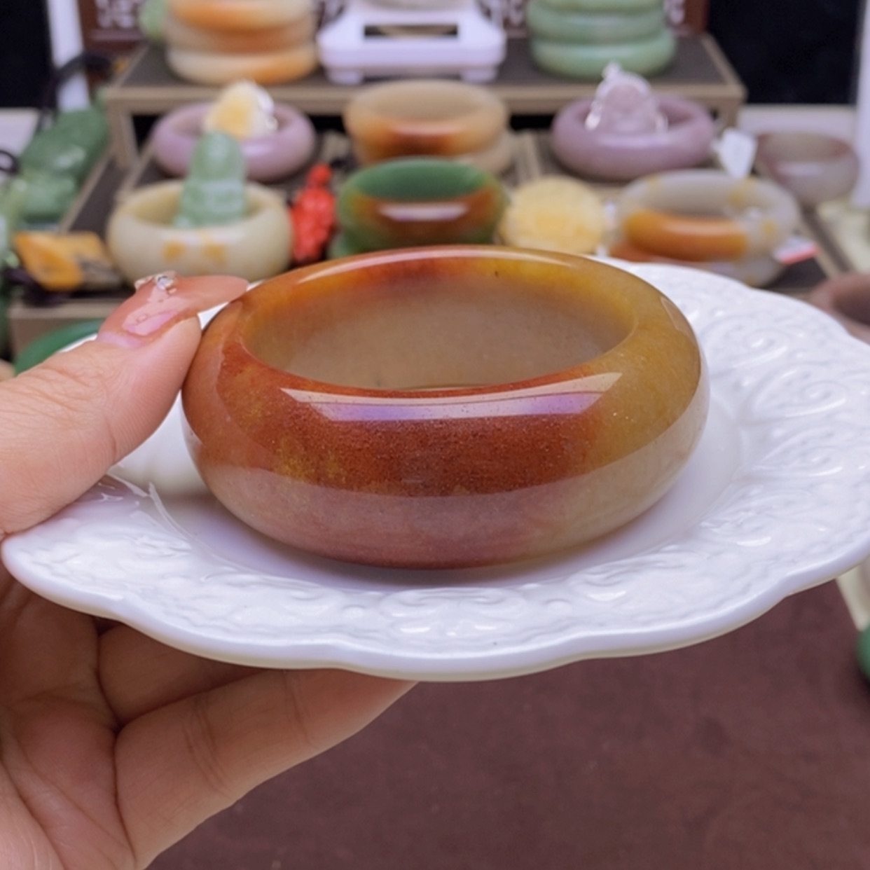 【闪购商品】石英质玉手镯未镶嵌