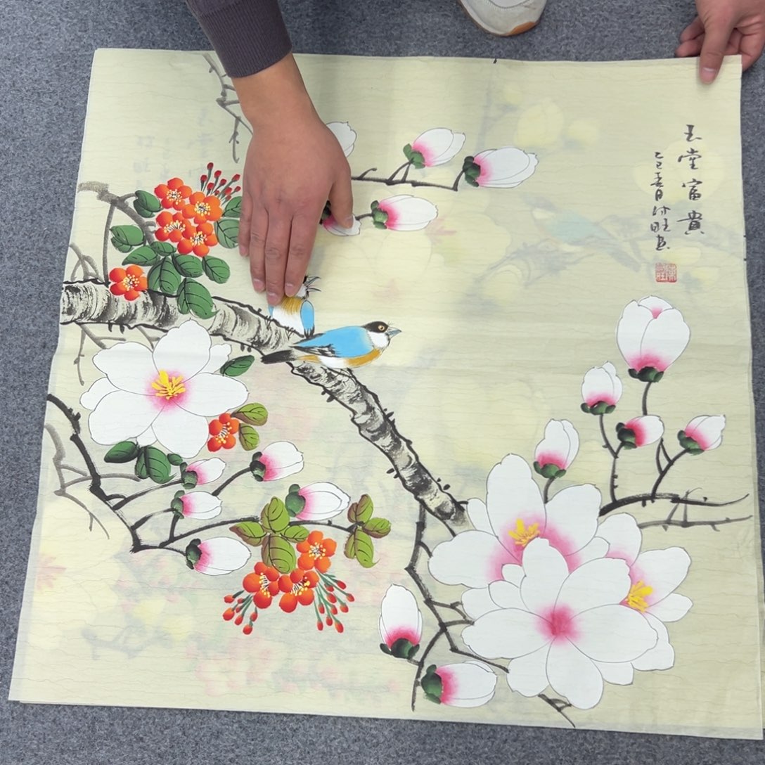 国画国画纯手绘作品