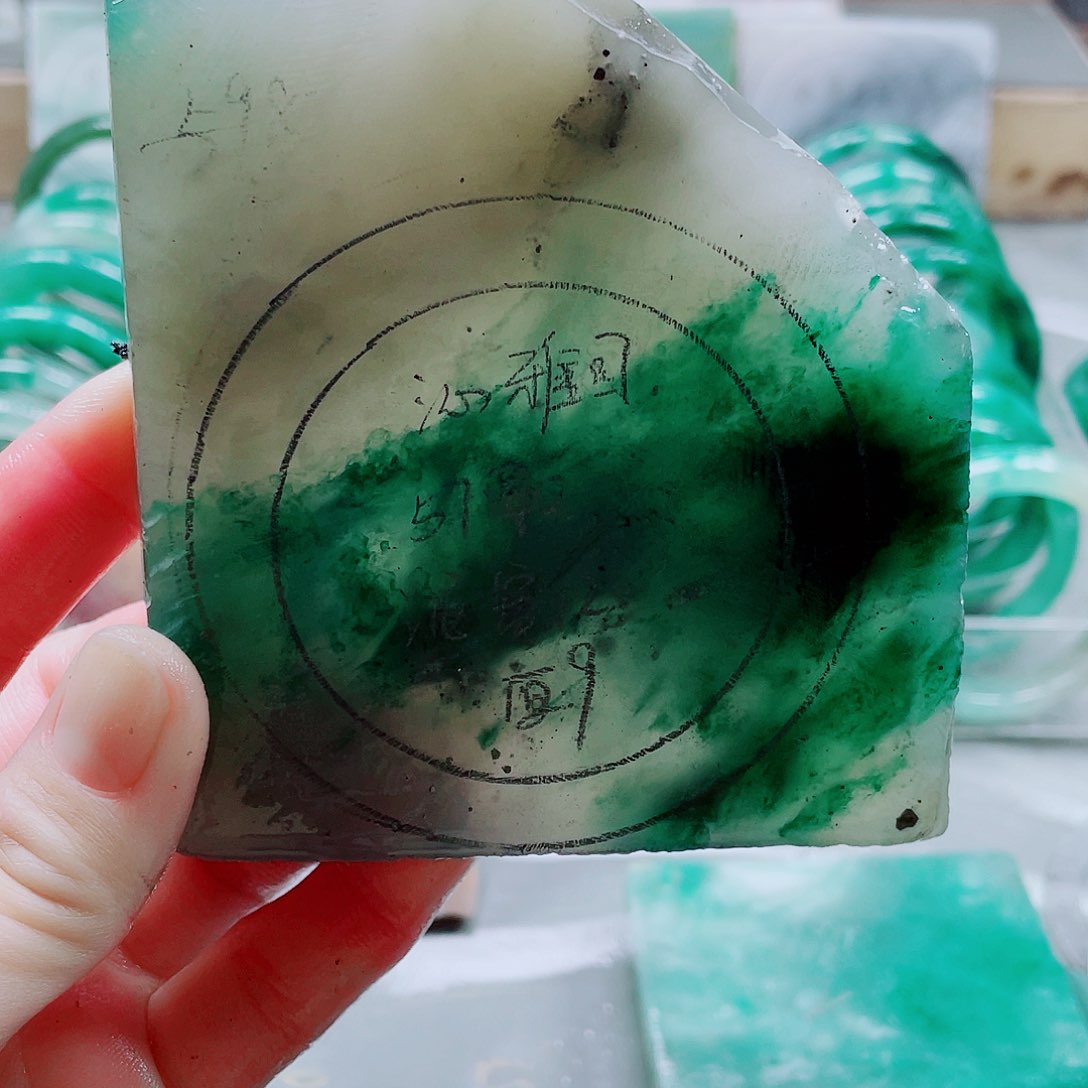 石英质玉手镯未镶嵌沁*园定制