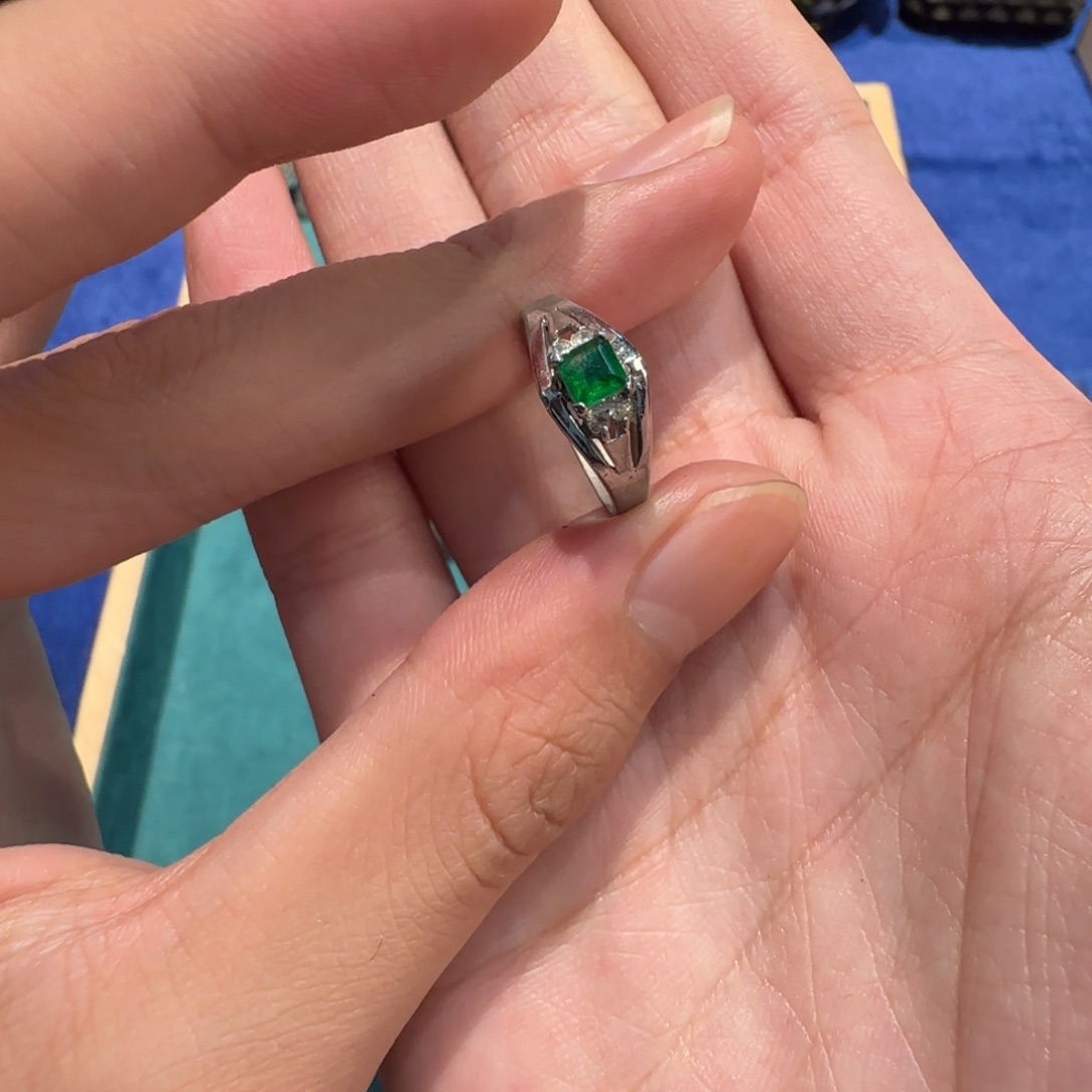 合成碳硅石纯铜瑕疵