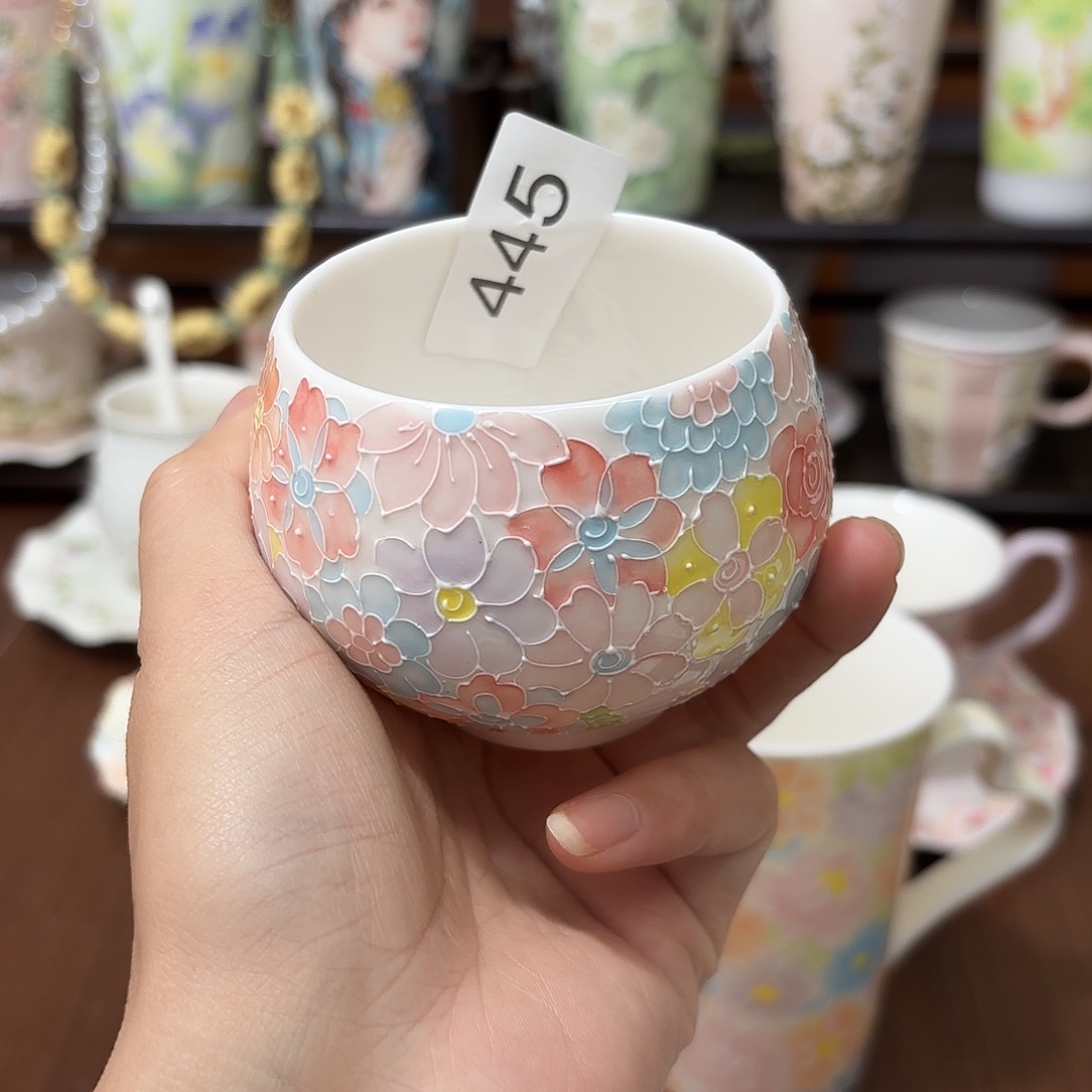 猫***露景德镇原创手绘陶瓷