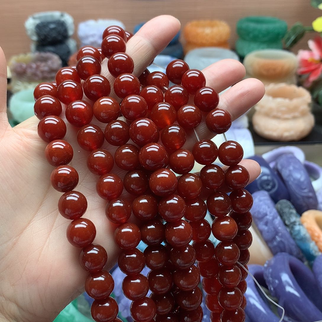 毛衣链未镶嵌石英质玉