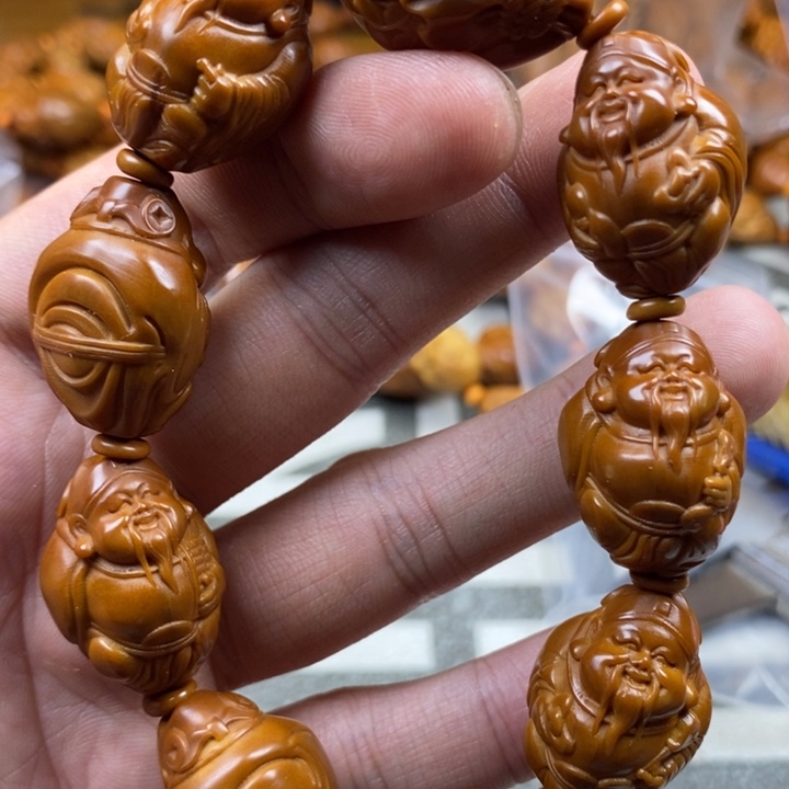 手串/手链橄榄核橄榄核雕工艺手串