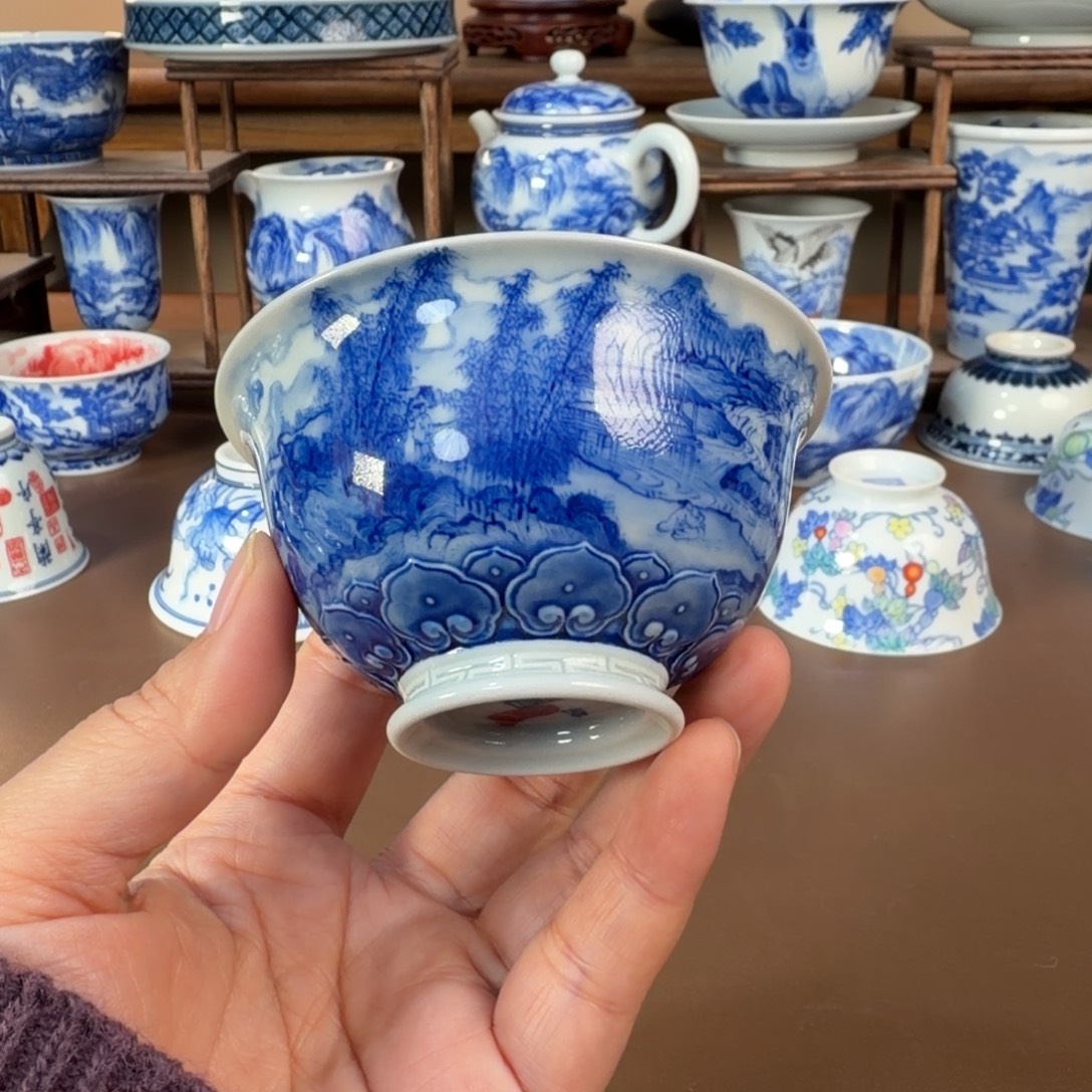 景德镇陶瓷手工手绘