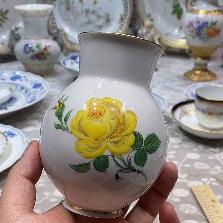 瓷片梅森员工花瓶