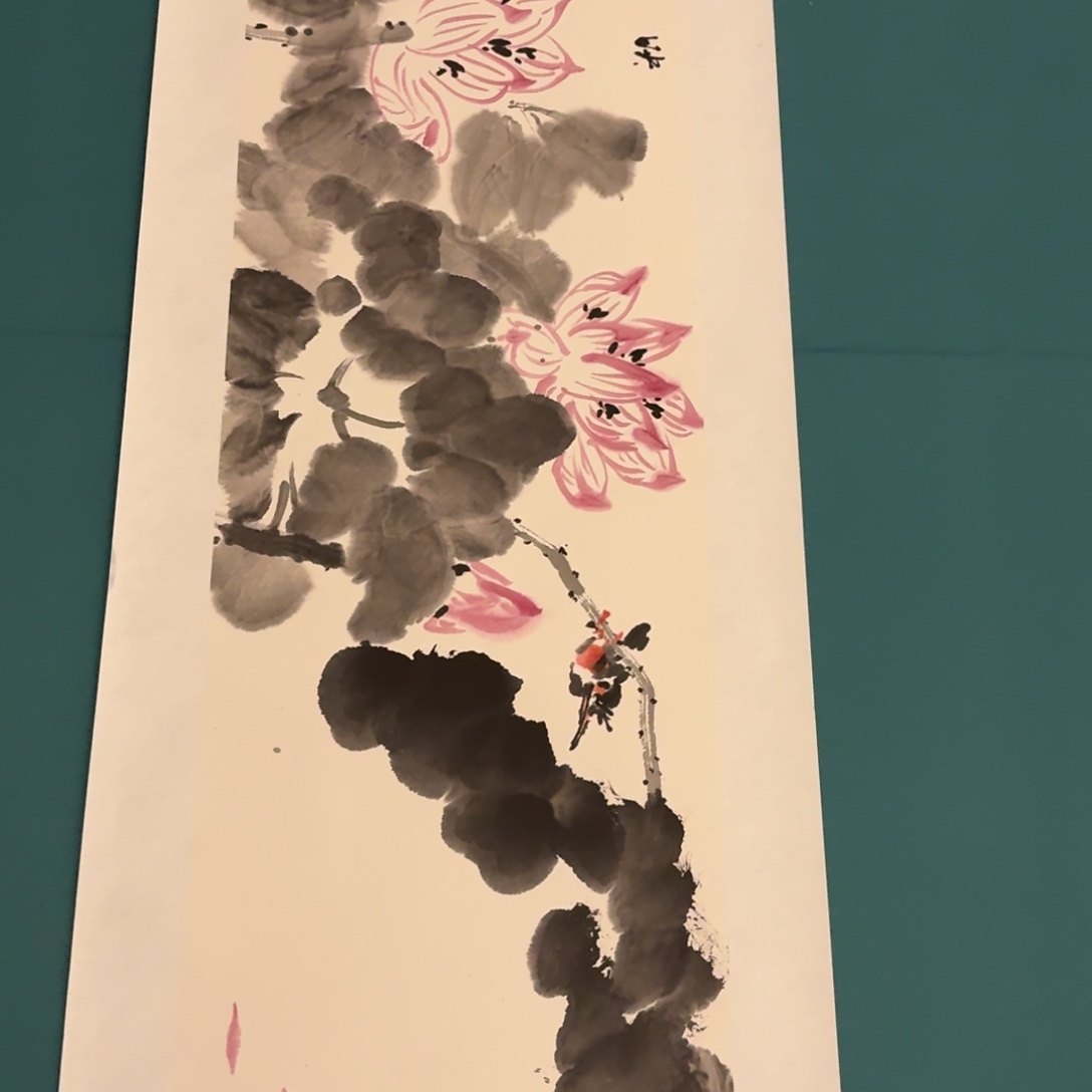 国画徐老师画作画作