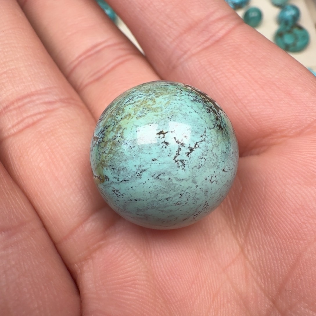 绿松石珠宝奇石未镶嵌-****李