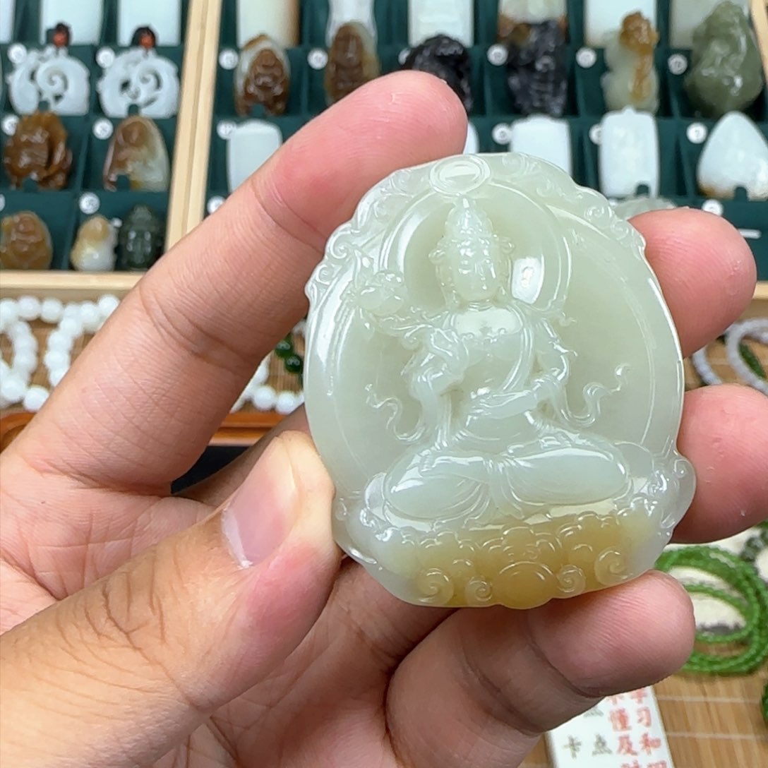 和田玉挂件未镶嵌