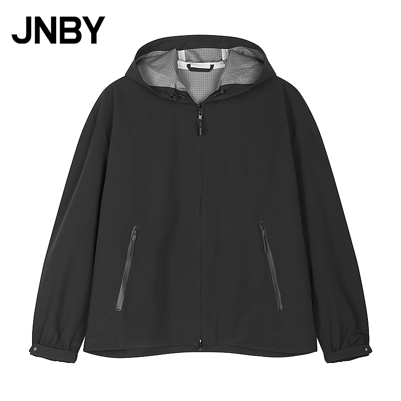【商场同款】JNBY/江南布衣25秋新品夹克外套冲锋衣连帽5P9614380