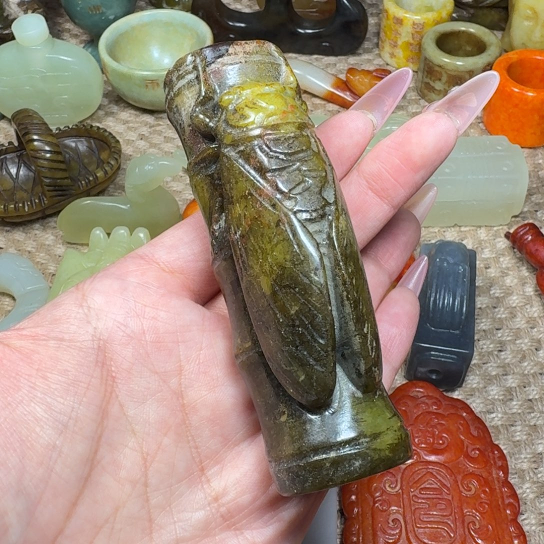 白玉菩提吊坠挂件