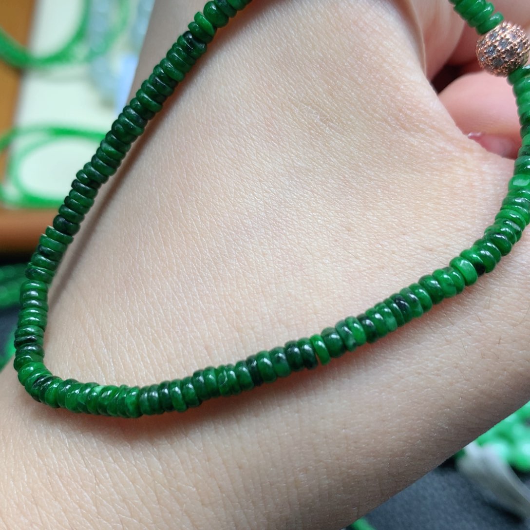 未镶嵌手链翡翠翡翠