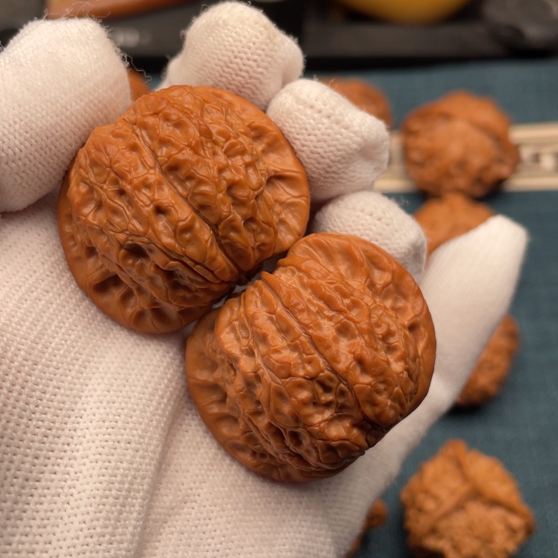 把件文玩核桃37血麒麟