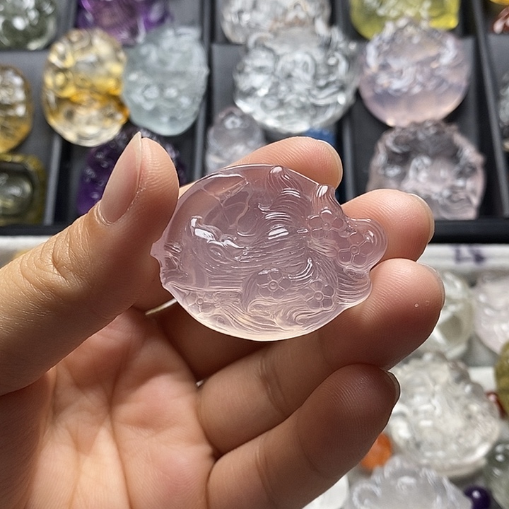 颈饰未镶嵌水晶水晶吊坠