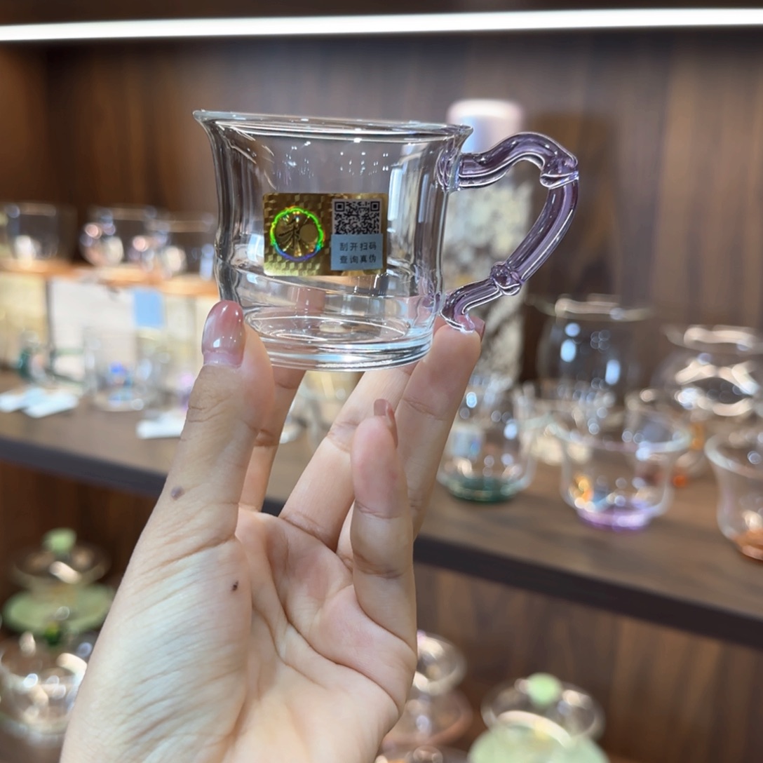 禾器君潋杯浅紫色