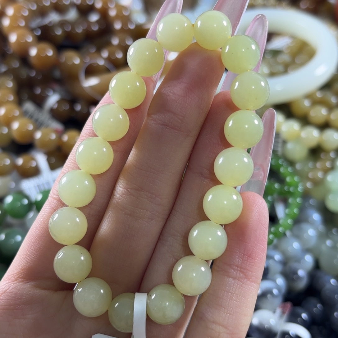 和田玉未镶嵌手链226