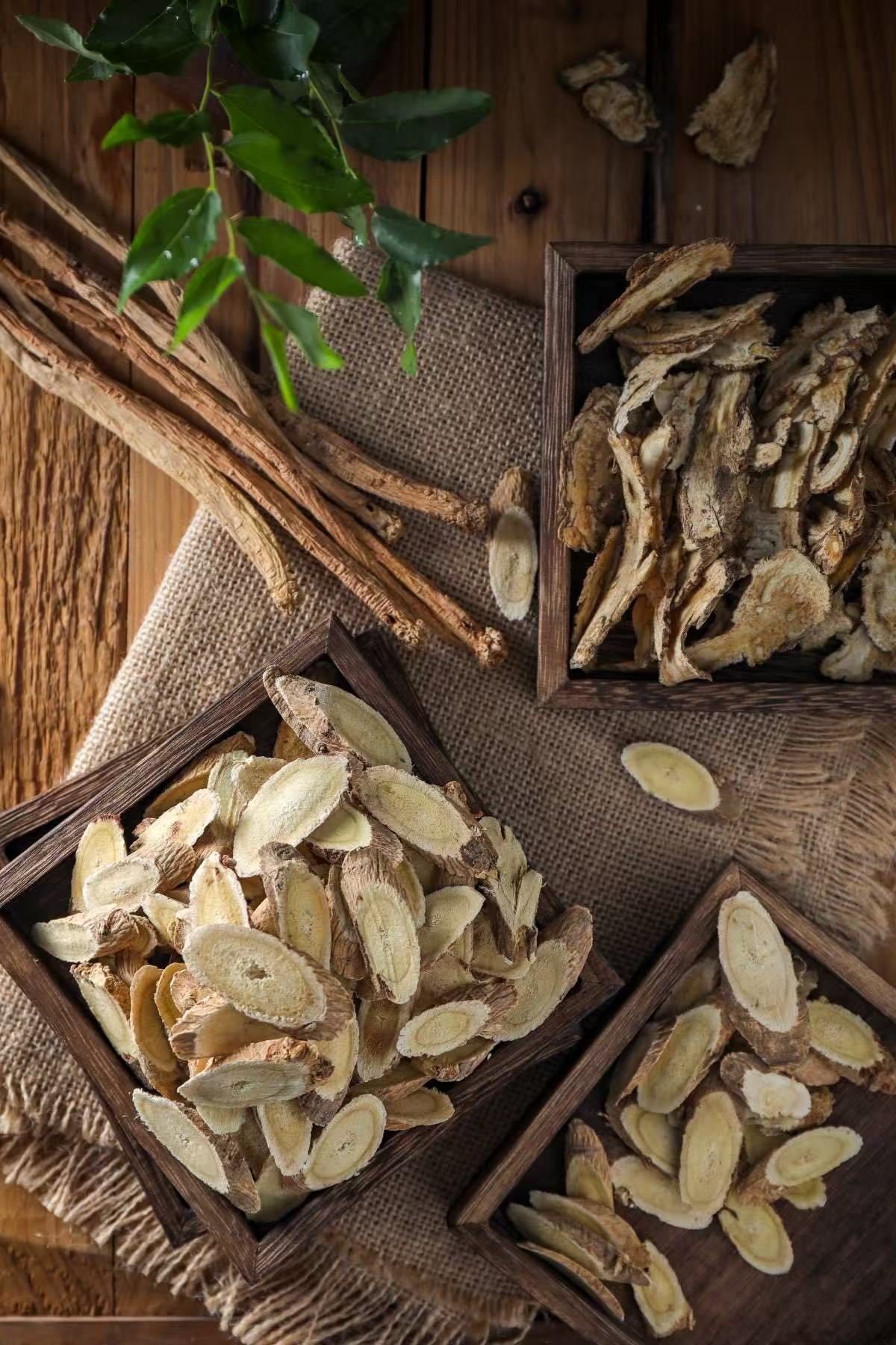 深山采挖无硫熏黄芪片可泡茶煮水煲汤