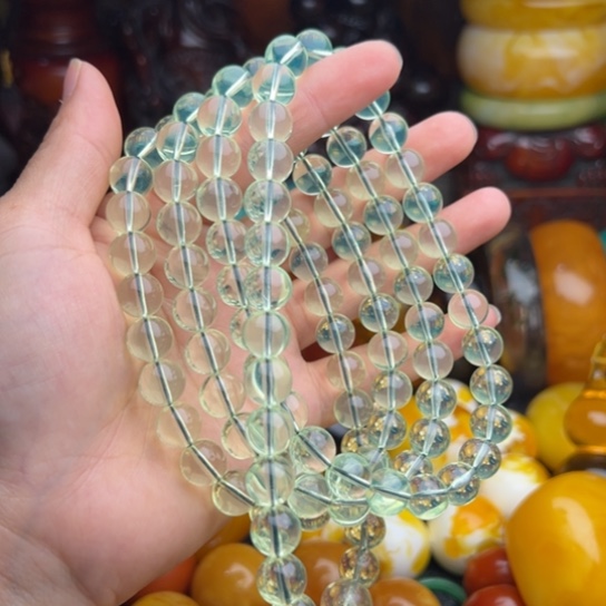 未镶嵌琥珀手串蜜蜡