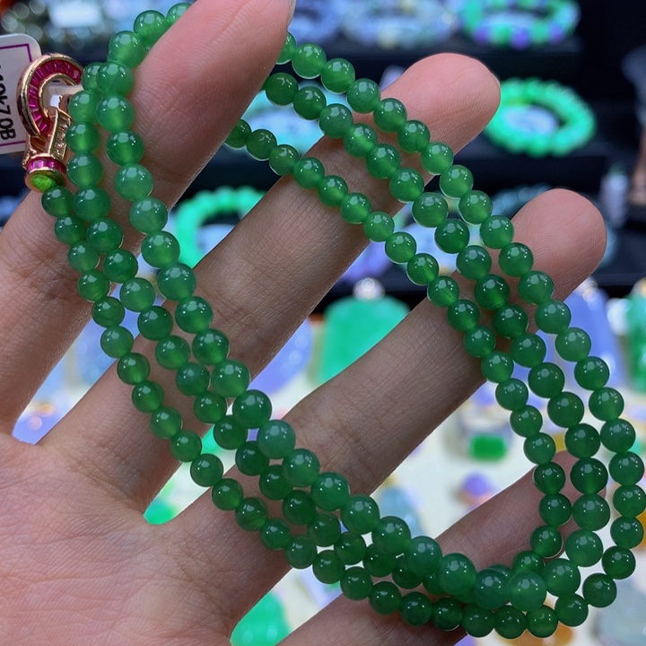 未镶嵌手链翡翠翡翠