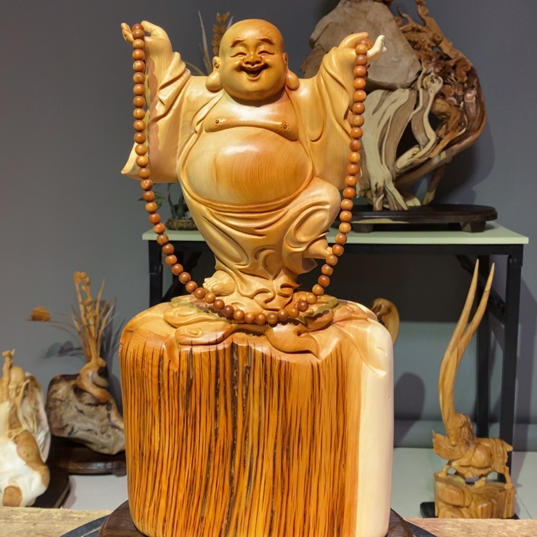 柏木（崖柏）崖柏木雕刻