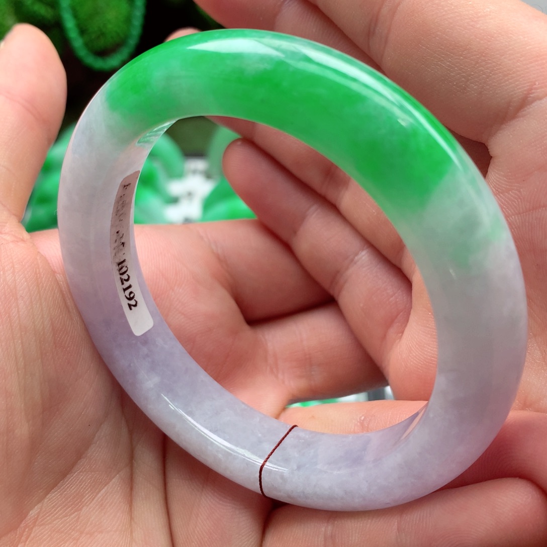 未镶嵌手镯翡翠缅甸57.3圈口