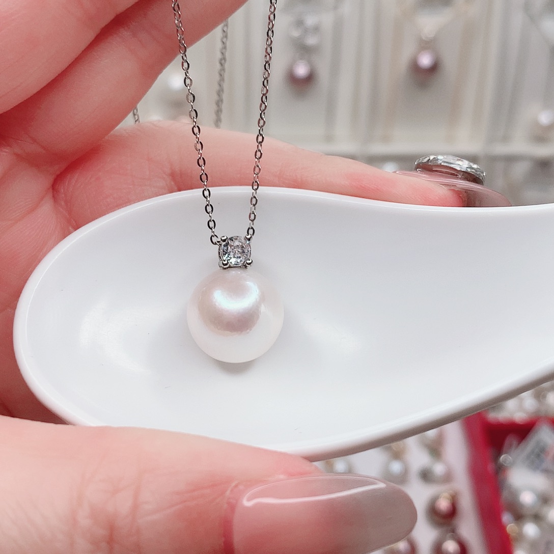 淡水珍珠合金吊坠(赠链)