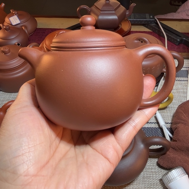 紫泥茶壶作品欣赏