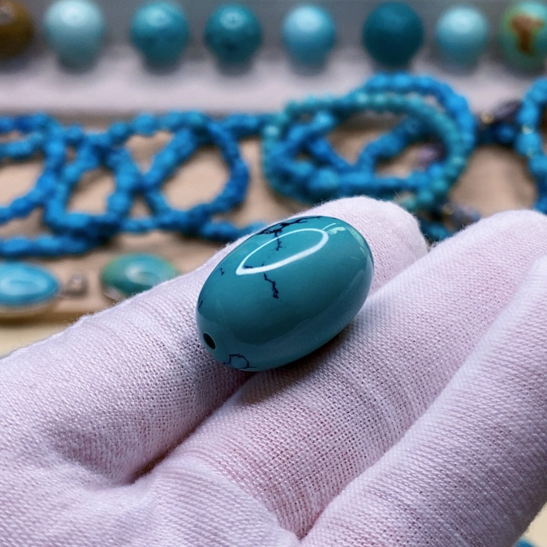 未镶嵌绿松石珠宝奇石