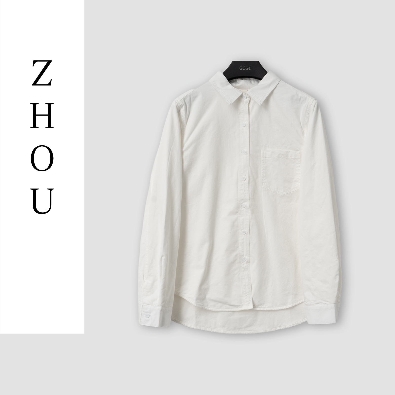 （周哥甄选）白色上衣-32028