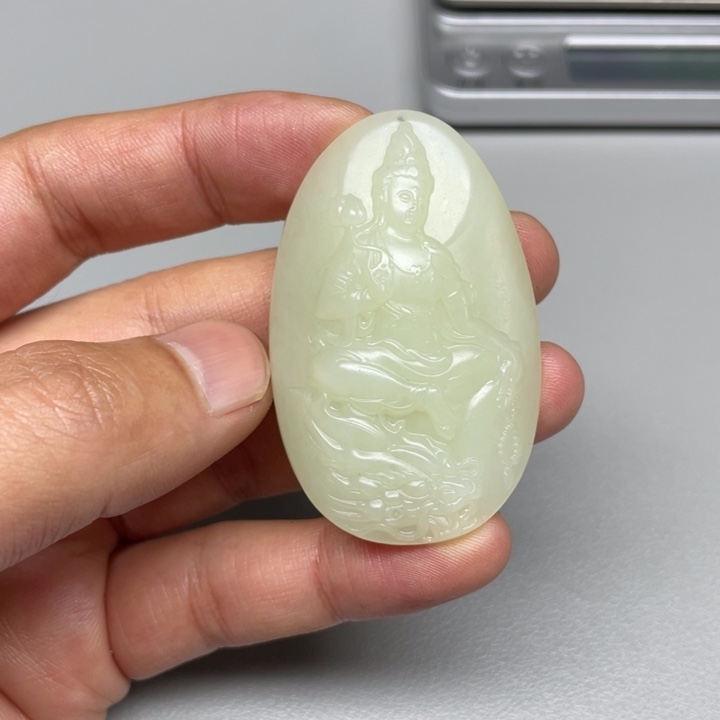 和田玉吊坠(不含链)未镶嵌w**o