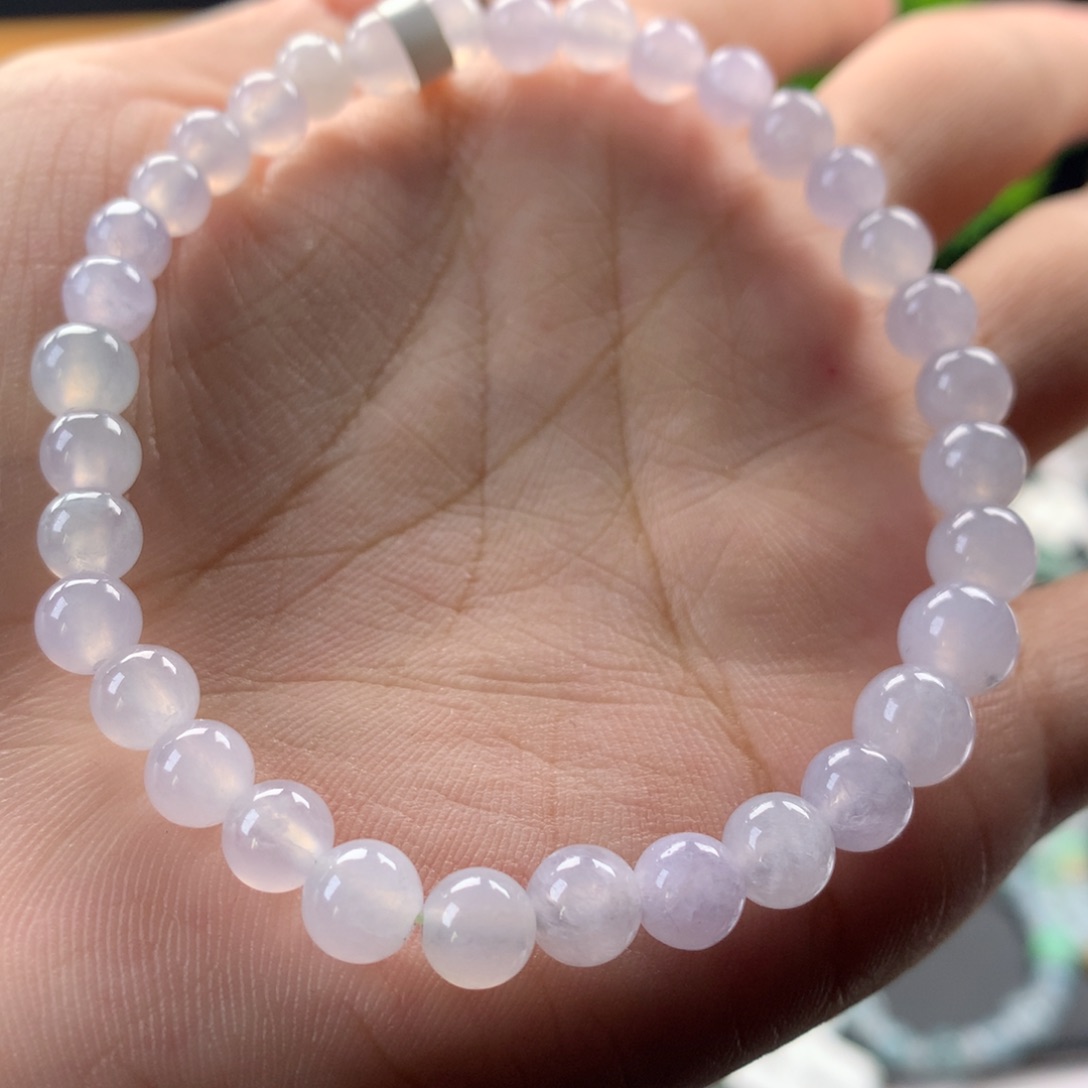 翡翠未镶嵌手链卡5～6.6