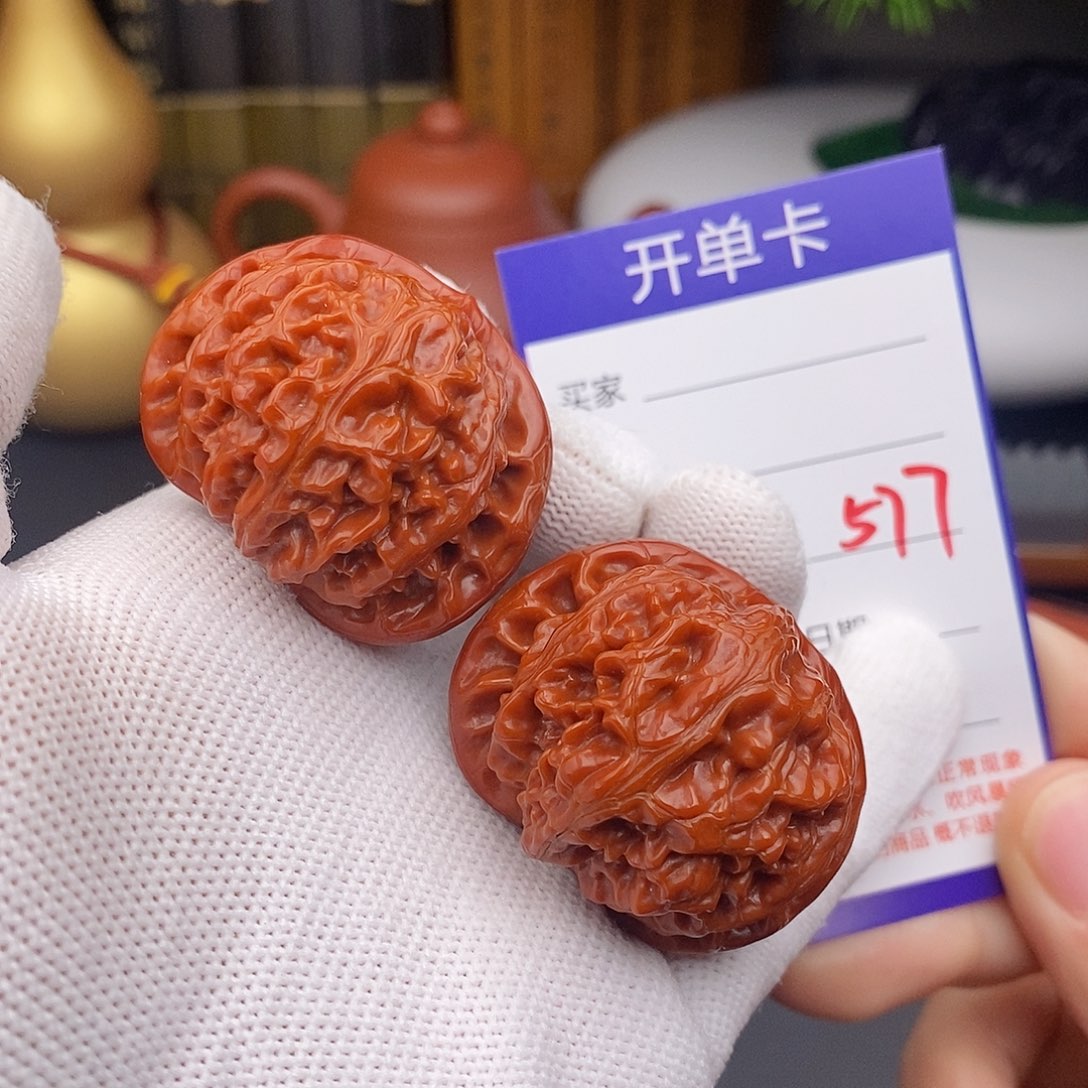 文玩核桃把件41宫灯577