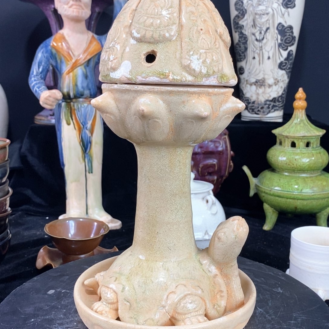 摆件洪州窑熏炉瓷器